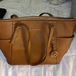 Brown Mk purse